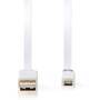 Nedis USB-KABEL A-STECKER<>MICROB 1M (CCBW60500WT10     WS)