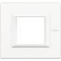 Bticino RAHMEN 2MOD WHITE ALUMINIUM (HA4802HD)
