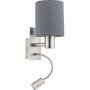 Eglo WANDLEUCH.1X40W E27 1X3,5W LED (PASTERI NI-MT 26C603)