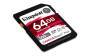 SD Card  64GB Kingston SDXC React+ 300R/260W Reader retail (SDR2/64GB)