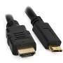 Techly HDMI kabel High Speed mit Ethernet-Mini HDMI, 3m sw. (ICOC-HDMI-B-025)