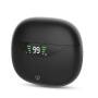 Nedis Vollständig drahtlose Kopfhörer / ANC (Active Noise Cancelling) / Bluetooth® / max. Batteriespielzeit: 30 Std / Berührungssteuerung / Ladegehäuse / Kabelloses Ladegehäuse / Eingebautes Mikro / Stimmkontrolle / Schwarz
