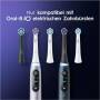 Oral-B Aufsteckbürsten iO Radiant White 6er FFU schwarz