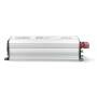 Nedis Power Inverter änderte Sinus-Wellen / Eingangsspannung: 12 V DC / Geräteausgangsanschluss: Type F (CEE 7/3) / USB-A / 230 V AC 50 Hz / 600 W / Spitzenleistung: 1200 W / Batterieklemmen + Zigarettenanzünder / Silber