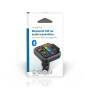 Nedis Kfz Audio FM Transmitter / Fest / freisprechend / 1 " / Amber Screen / Bluetooth® / PD 18 W / PD 20 W / Schnellladung / Bass Boost / Google Assistant / Siri / Schwarz