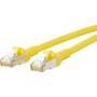 METZ CONNECT 1308455077-E - 5 m - Cat6a - S/FTP (S-STP) - RJ-45 - RJ-45 - Yellow