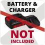 Einhell TE-CS 18/89 Li - Solo - Wood - Black - Red - 8.9 cm - 2500 RPM - Battery - 18 V