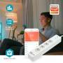 Nedis SmartLife Power Strip / Wi-Fi / 2x USB-A / 2x USB-C™ / 4x plug with earth contact (CEE 7/3) / 16 A / 3680 W / 2.00 m / 0 - 55 °C / Android™ / IOS / Weiss