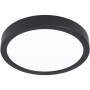 Eglo AUFBAUSPOT LED Ø210 16,5W 830 (FUEVA 5 SCHWARZ)