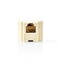 Nedis Telekommunikations-Splitter / RJ11 Buchse / 2x RJ11 (4/6) Buchse / ABS / Elfenbein / Box