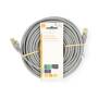 Nedis CAT7-Netzwerkkabel / S/FTP / RJ45 Stecker / RJ45 Stecker / 20.0 m / Snagless / Rund / LSZH / Grau / Label