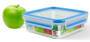 EMSA Vorratsbehälter Clip & Close 0.85 l - Box - Rectangular - 0.85 L - Blue,Transparent - Plastic - 188 g