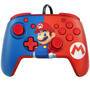 PDP Controller Faceoff Deluxe+Audio Mario Switch