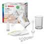 Bosch ErgoMixx - Hand mixer - White - Blend - Knead - Mixing - 1.3 m - 0.6 L - Buttons