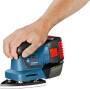 Bosch GSS 18V-10 - Orbital sander - Clamp/Velcro - 11000 OPM - 22000 OPM - 1.6 mm - 80 dB