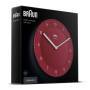 Braun BC 06 R-DCF Funkwanduhr rot