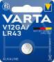 Varta V 12 GA - Single-use battery - Alkaline - 1.5 V - 1 pc(s) - 70 mAh - Silver