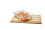 Emsa Clip&Close Glass Vorratsdose 850 ml Glas Rot Vorratsdosen