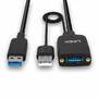 LINDY USB 3.2 Gen 2 Typ A Hybridkabel 35m (43357)
