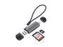 Conceptronic BIAN05G 2-in-1 Dual Plug Kartenleser Speicherkartenlesegeräte