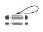 Conceptronic BIAN05G 2-in-1 Dual Plug Kartenleser Speicherkartenlesegeräte