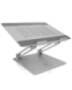 ICY BOX IB-NH300 - Notebook stand - Silver - Aluminium - Silicone - 43.2 cm (17") - 3 kg - 15 cm