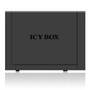 ICY BOX IB-RD3620SU3 3,5  2-fach Raid Gehäuse Externe Gehäuse