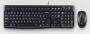 Logitech Desktop MK120 - Wired - USB - QWERTZ - Black - Mouse included