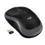 Logitech M 185 Cordless Notebook Mouse USB schwarz / grau Mäuse PC -kabellos-