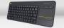 Logitech K400 Plus Tv - Wireless - RF Wireless - QWERTZ - Black