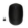 Logitech M171 Wireless Mouse - Ambidextrous - Optical - RF Wireless - 1000 DPI - Black