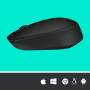 Logitech M171 Wireless Mouse - Ambidextrous - Optical - RF Wireless - 1000 DPI - Black