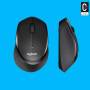 Logitech M330 Silent Plus schwarz Mäuse PC -kabellos-