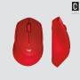 Logitech M330 Silent Plus rot Mäuse PC -kabellos-
