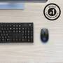 Logitech M190 blau kabellose Maus Mäuse PC -kabellos-
