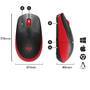 Logitech M190 rot Mäuse PC -kabellos-