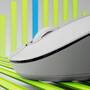Logitech Signature M650 L Wireless Mouse - Left-hand - Optical - RF Wireless + Bluetooth - 2000 DPI - White
