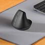 Logitech Lift Left Grafit Ergonomische vertikale Maus Mäuse PC -kabellos-