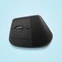 Logitech Lift Left Grafit Ergonomische vertikale Maus Mäuse PC -kabellos-