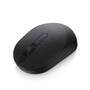 Dell Mobile Wireless Mouse – MS3320W - Black - Ambidextrous - Optical - RF Wireless + Bluetooth - 1600 DPI - Black