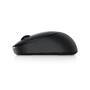 Dell Mobile Wireless Mouse – MS3320W - Black - Ambidextrous - Optical - RF Wireless + Bluetooth - 1600 DPI - Black