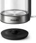 Philips 5000 series HD9339/80 - 1.7 L - 2200 W - Black - Stainless steel - Transparent - Glass - Stainless steel - Water level indicator - Cordless Philips 5000 series HD9339/80 - 1.7 L - 2200 W - Black - Stainless steel - Transparent - Glass - Stainless steel - Water level indicator - Cordless