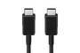 Samsung USB Type-C zu USB Type-C Kabel EP-DN975 Schwarz Kabel und Adapter -Kommunikation-