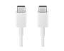 Samsung USB-C zu USB-C Kabel EP-DX310 (3A) 1,8m White Kabel und Adapter -Kommunikation-