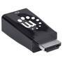 Manhattan HDMI to VGA (with Audio) Converter - 1080p - Male to Female - Micro-USB Power Input Port for additional power if needed - Black - Three Year Warranty - Polybag - Black