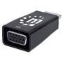 Manhattan HDMI to VGA (with Audio) Converter - 1080p - Male to Female - Micro-USB Power Input Port for additional power if needed - Black - Three Year Warranty - Polybag - Black