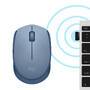 LOGITECH M171 Mouse right and left-handed optical 3 buttons wireless 2.4 GHz USB wireless receiver b