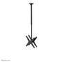 Neomounts by Newstar TV/monitor ceiling mount - 50 kg - 81.3 cm (32") - 190.5 cm (75") - 400 x 400 mm - Height adjustment - Black