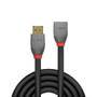 Lindy 36475 - 0.5 m - HDMI Type A (Standard) - HDMI Type A (Standard) - 3D - 18 Gbit/s - Black