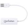 MANHATTAN USB Adapter USB 2.0 -> RJ45 Fast Ethernet    weiß (506731)